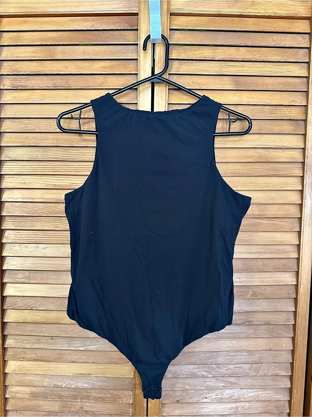 Skims Fits Everybody High Neck Bodysuit Black 4x